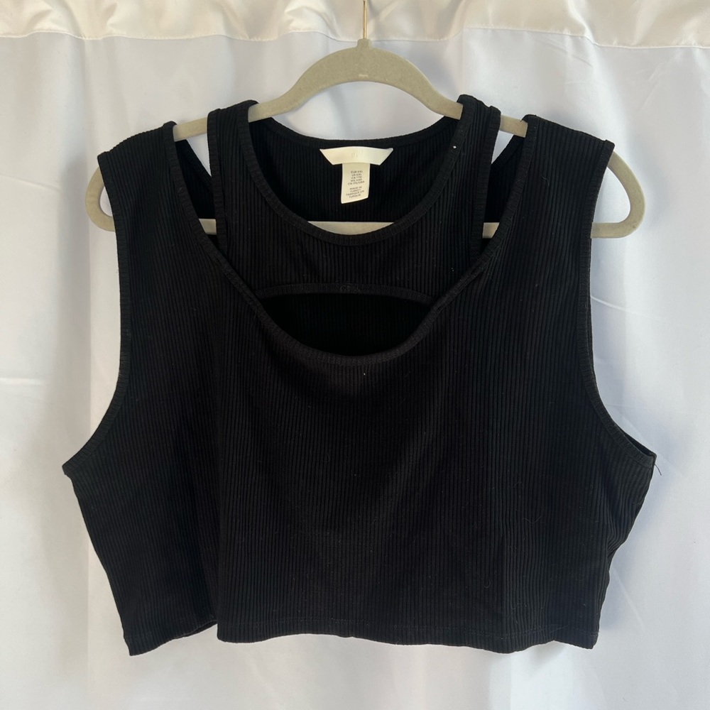 H&m plus size crop top
